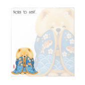 YUKIKO'S TUIN • NOTITIEBLOK (Voorkant)