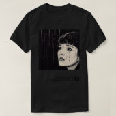 Yukio Mishima Ai no Kawaki Minimal Style Graphic A T-shirt (Design voorkant)