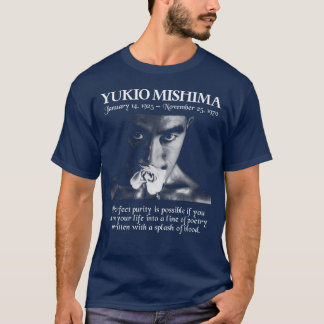 Yukio Mishima vintage girl T-shirt