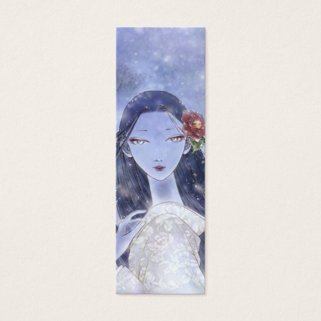 Yukionna-Bladwijzer Mini Visitekaartjes (Voorkant)