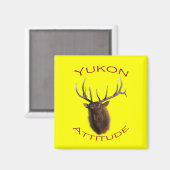 Yukon Attitude Magneet (Voorkant / Achterkant)