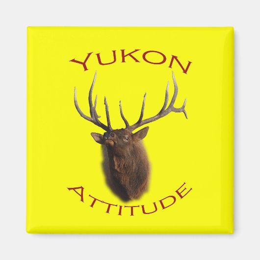 Yukon Attitude Magneet (Voorkant)