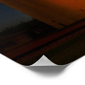 Yukon' Best Flour Neon Night Artistic View  Poster (Hoek)