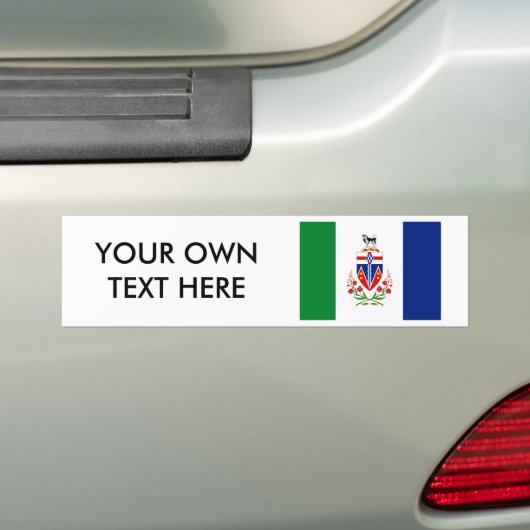YUKON BUMPERSTICKER (Op auto)