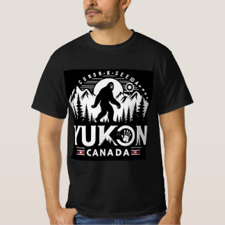 Yukon Canada Bigfoot T-shirt