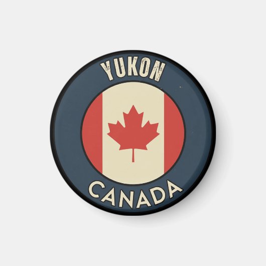 Yukon Canada Magneet (Voorkant)