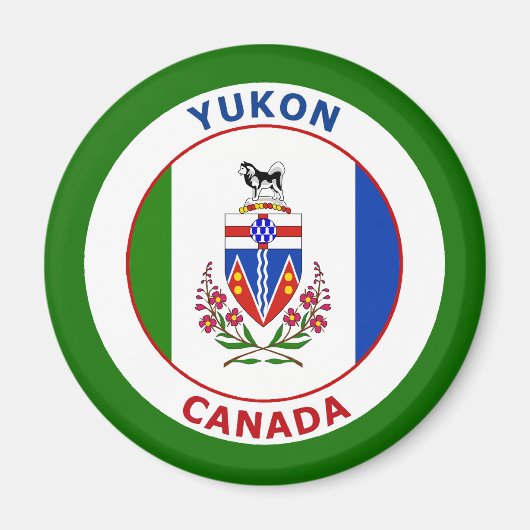YUKON, CANADA MAGNEET (Voorkant)
