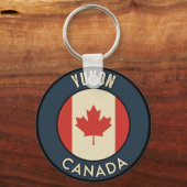 Yukon Canada Sleutelhanger (Voorkant)