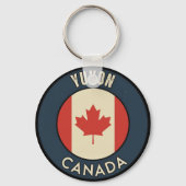Yukon Canada Sleutelhanger (Achterkant)