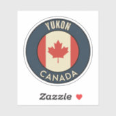 Yukon Canada Sticker (Vel)