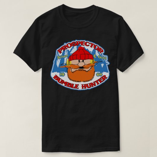 Yukon Cornelius van Rudolph de Rode Nose Rendier T-shirt (Design voorkant)