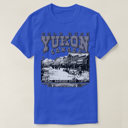 Yukon Dawson City Canada T-shirt (Design voorkant)