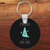 Yukon Do It - Funny Yukon Canada Motivational  Sleutelhanger (Voorkant)