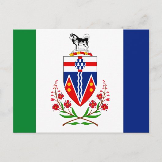 YUKON FLAG BRIEFKAART (Voorkant)