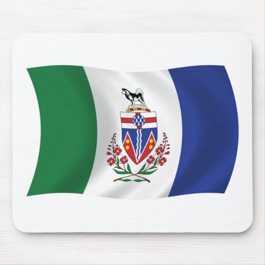 Yukon Flag Mousepad Muismat (Voorkant)