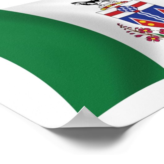Yukon Flag Poster Print (Hoek)