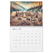Yukon Gold Rush – Een pastelreis Kalender (Feb 2027)