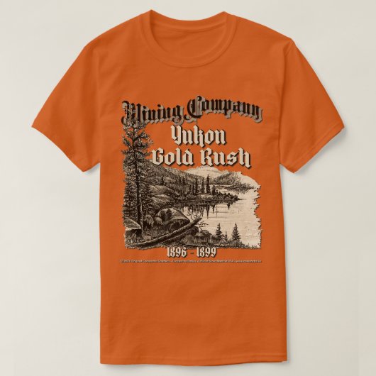 Yukon Gold Rush T-shirt (Design voorkant)