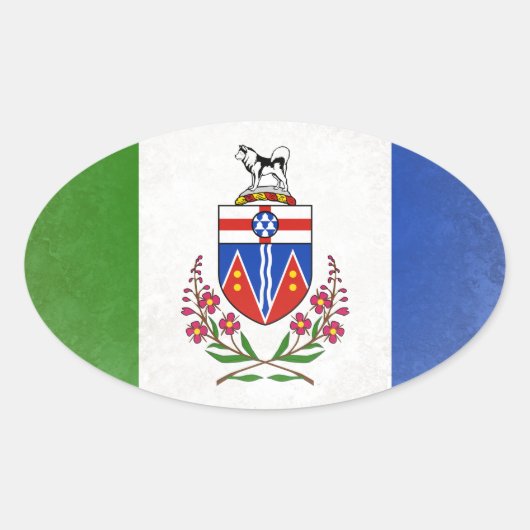 Yukon Ovale Sticker (Voorkant)