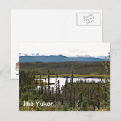 Yukon Pond Briefkaart (Voorkant / Achterkant)