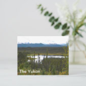Yukon Pond Briefkaart (Staand voorkant)