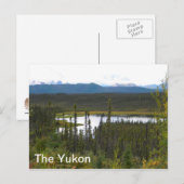Yukon Pond Briefkaart (Voorkant / Achterkant)