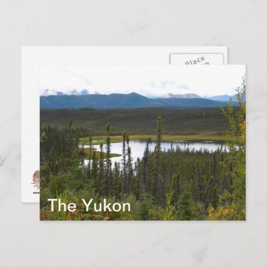 Yukon Pond Briefkaart (Voorkant / Achterkant)