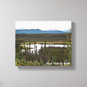 Yukon Pond Canvas Afdruk (Voorkant)