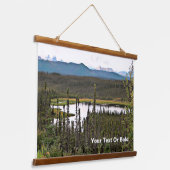 Yukon Pond Hangend Wandkleed (Gebogen)