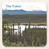 Yukon Pond Kartonnen Onderzetters (Voorkant)
