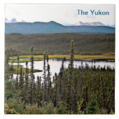 Yukon Pond Tegeltje (Voorkant)