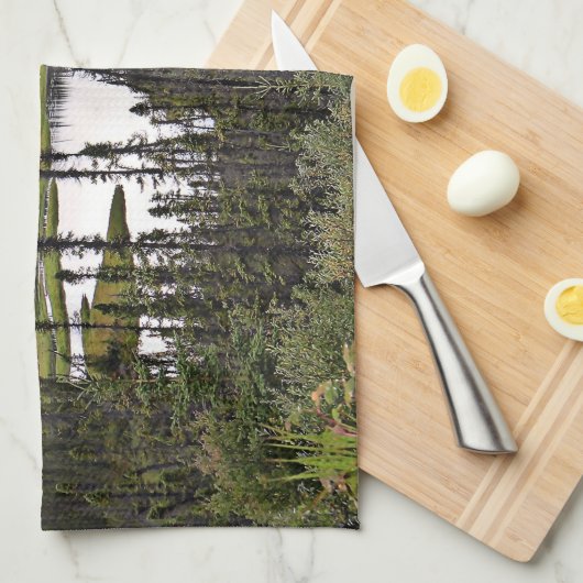 Yukon Pond Theedoek (Quarter Fold)