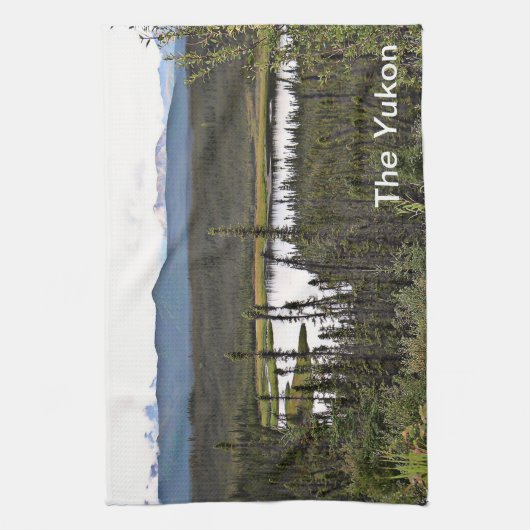 Yukon Pond Theedoek (Verticaal)