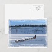 Yukon Quest Team Briefkaart (Voorkant / Achterkant)