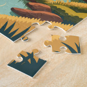 Yukon River North America Travel Art  Legpuzzel (Zijkant)