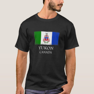 Yukon T Shirt Provincie Canada Vlag T-shirt