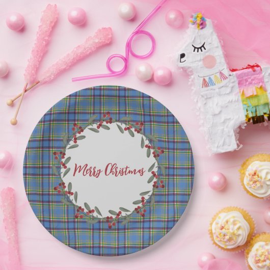 Yukon Territory Borden op basis van kerstpapier Papieren Bordje (Feest)