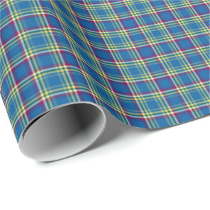 Yukon Territory Canada Tartan Cadeaupapier