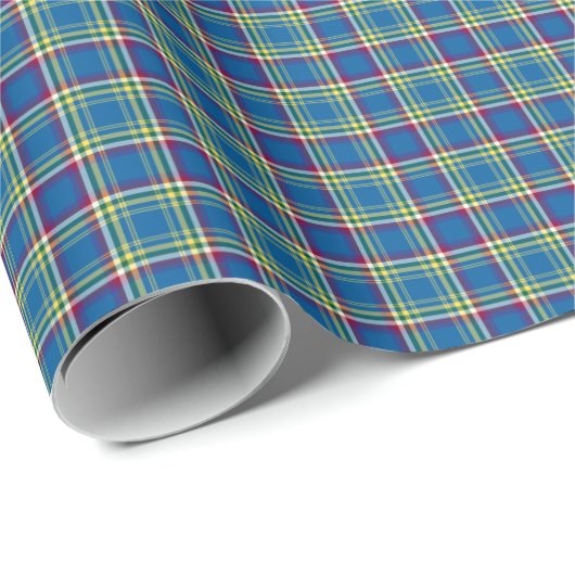 Yukon Territory Canada Tartan Cadeaupapier (Rol Hoek)