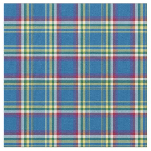 Yukon Territory Canada Tartan Stof (Close Up)