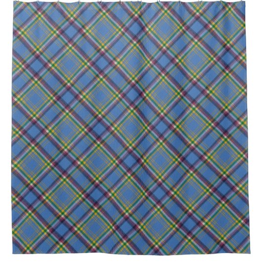 Yukon Territory Original Tartan Douchegordijn (Voorkant)