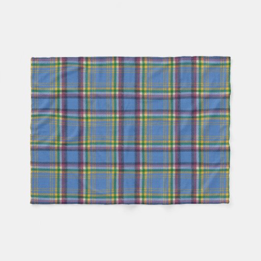 Yukon Territory Original Tartan Fleece Deken (Voorkant (Horizontaal))