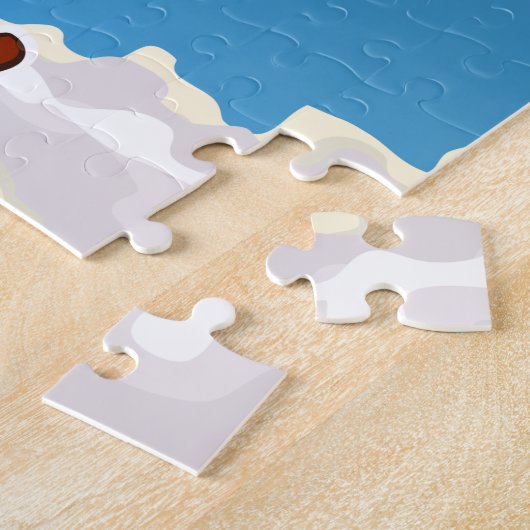 Yukon (Verenigde Staten) Reisposter Giant Coffee Legpuzzel (Zijkant)