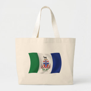 Yukon Vlag Boodschappentas Grote Tote Bag