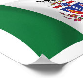 Yukon Vlag Poster Print (Hoek)