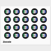Yukon Vlagsticker Ronde Sticker (Vel)