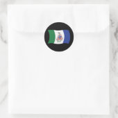 Yukon Vlagsticker Ronde Sticker (Tas)
