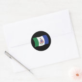 Yukon Vlagsticker Ronde Sticker (Envelop)