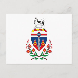 Yukon Wapenmunt Briefkaart