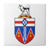 Yukon Wapenmunt Tegeltje (Voorkant)